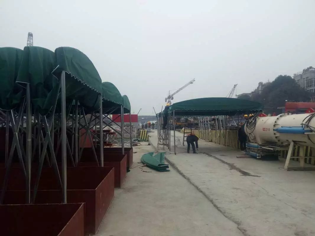 台州椒江区台州椒江区中铁二十一局工地移动施工棚